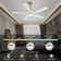 56'' Ellaura LED Ceiling Fan with Light Kit and Remote Control Included