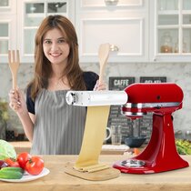 AMZCHEF Pasta Maker Attachment 3 in 1 Set for KitchenAid Stand