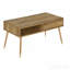 Table basse rectangulaire en noyer de 44 po L 44 po