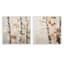 Ensemble de 2 boules miniatures beiges Tree I - Tree Birch-1774733035-1774733036