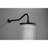 Stainless Steel Matte Black Shower Arm, And To Corrosion, Effortless Installation Cleaning Practices Easy Clean, Securely Connects Showerhead For A Great