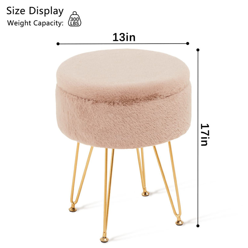 Fauteuil de coiffeuse, Chameau