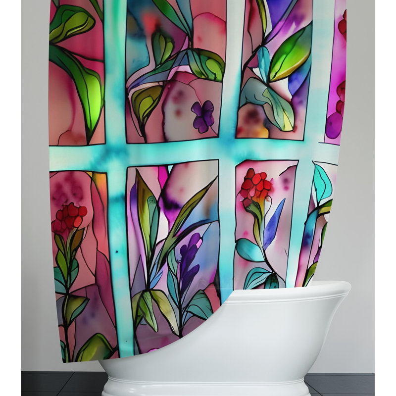 Rideau de douche Coulliette, H 72 po x l 70 po