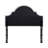 Catherine Upholstered Queen Headboard, Light Grey Polyester