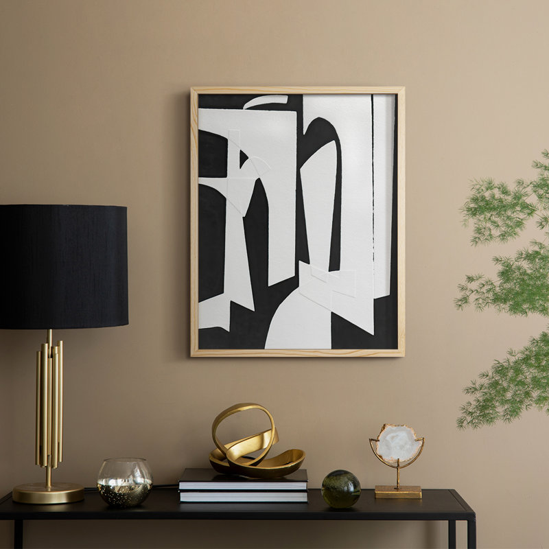 SpanishArchesII Framed Print - Solid Wood, 11" H x 9" W