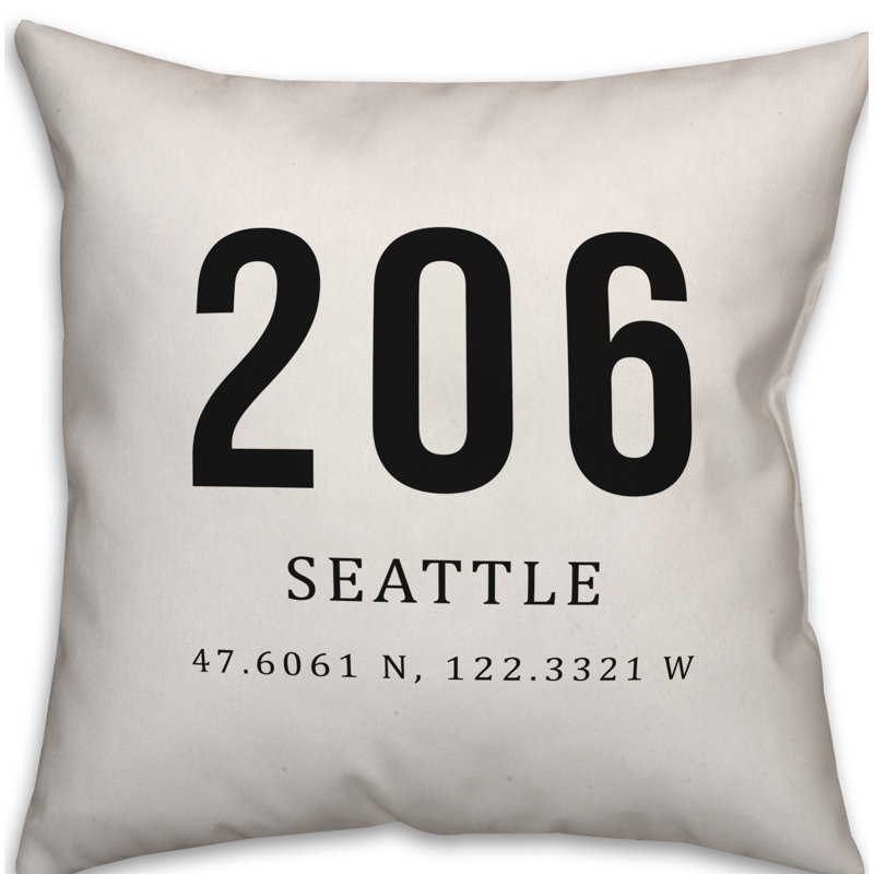 Outdoor Reversible Throw Pillow