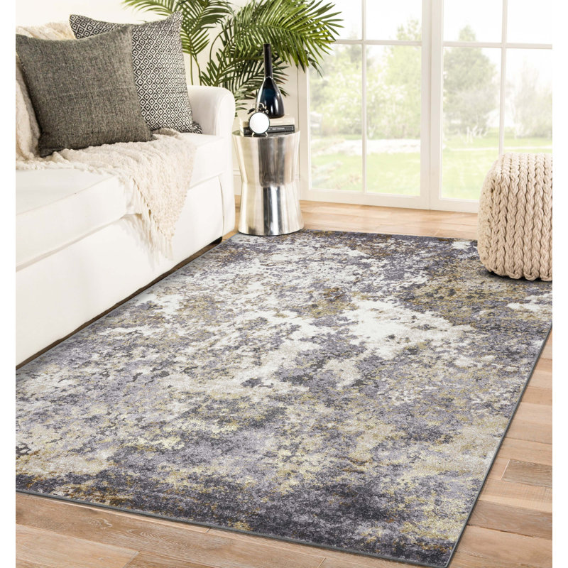 Ellenburg Abstract Indoor Rug, Rectangle 8' x 10'