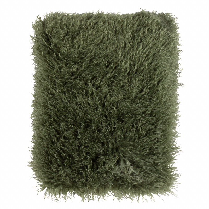 Furn Rowan Throw, Green