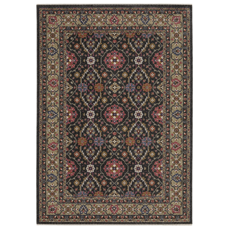Aina Oriental Indoor Rug, Rectangle 3'10" x 5'5"