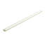 Chester Series 12" x 0.5" Ceramic Bullnose Tile Trim in Bianco