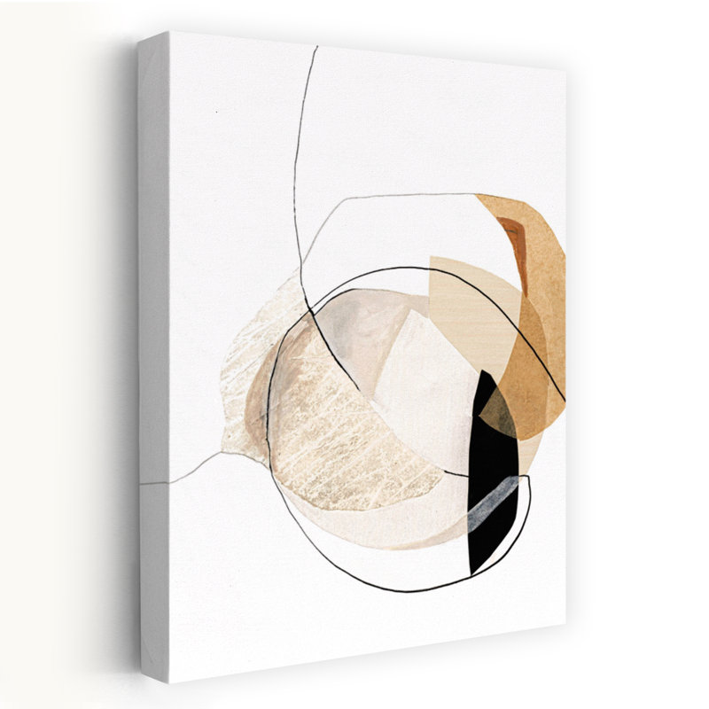 Graphical Shapes 4, art abstrait minimaliste, H 60 po x l 40 po