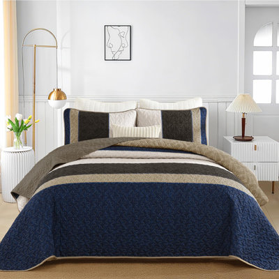 Ensemble de courtepointe 3 pièces Boho