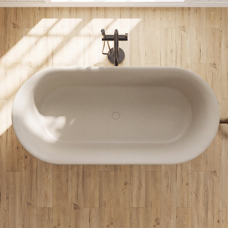 Baignoire profonde autoportante 67 po