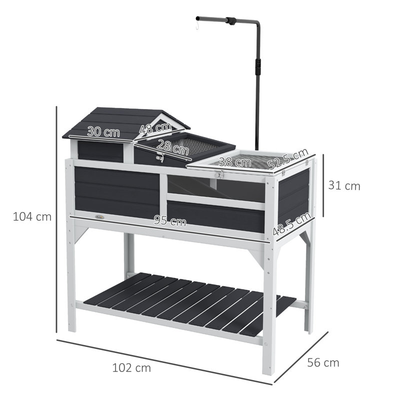 Weather Resistant Turtle Hutch