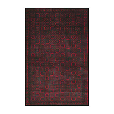 Tapis zone géométrique contemporaine