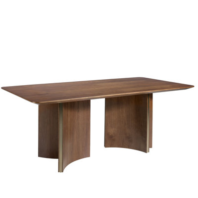 Solid Wood Top Dining Table
