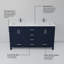 Meuble-lavabo double L 60 po x P 22 po et miroir 58 po.-1603175703-1548938919