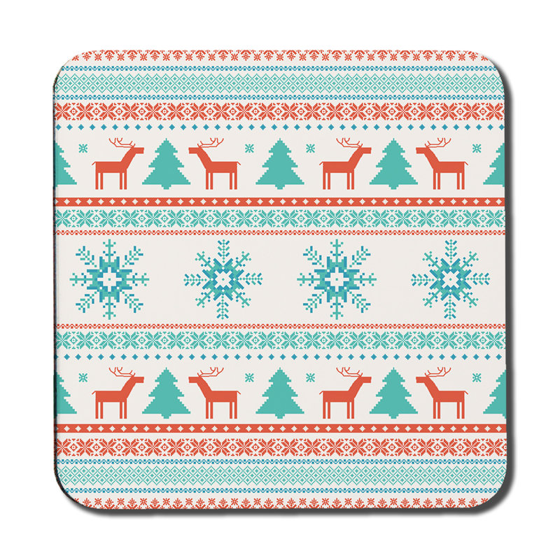 Square 6 Piece Coaster Set