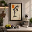 Leaping Dolphin Japandi - Wrapped Canvas-1196000628-1196000634