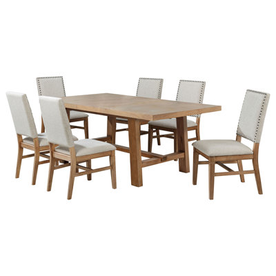Johnny 7-piece Extension Dining Table Set