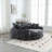 Modern oversized sofa bed with armrests-1132494197