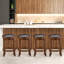 Tomasi Yes Bar Stool with Solid Wood Frame-1690498811
