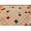 Magnifique tapis de style Kilim de style Mid-Century rétro à tissage plat géométrique