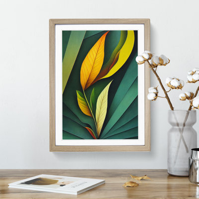 An Unusual Leaves - Single Picture Frame Print