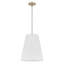 Suspension Peregrine à 1 lumière en nickel brossé-136324219