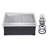 25" Kitchen Sink Top Mount Single Bowl Drop-In Basin Stainless Steel-115607352
