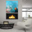  «Silence is Golden» par Marianne Quinzin, art mural en verre acrylique, 24 po x 24 po-101624717