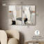 Ancient Wall Set Canvas Print Neutral Boho Art Set by Art Remedy, Black Frame, 10 x 15-929828211-929828213
