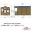Badminton 7 x 12 Ft. Summer House