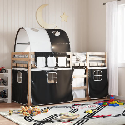 Wobnar Solid Wood Bed
