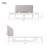 Kert Upholstered Metal Platform Bed-2086479822-2086479859
