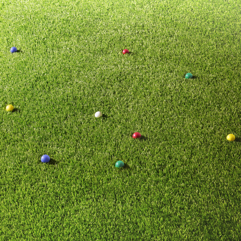 Mini ensemble de jeu de pétanque de format voyage de 40 mm avec 8 balles, Pallino, sac fourre-tout et corde à mesurer Gosports