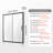 Semi-Frameless Shower Door