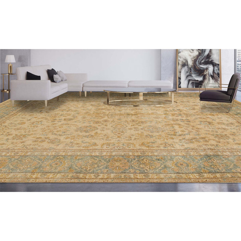 Wool Oriental Area Rug, Rectangle 10' x 14'