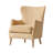 Ebbert 28.5" W Boucle Wingback Armchair-71591529