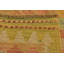 Tapis en laine orange 3 pi 2 po x 5 pi 2 po one-of-kind à la main noué la new age Elland