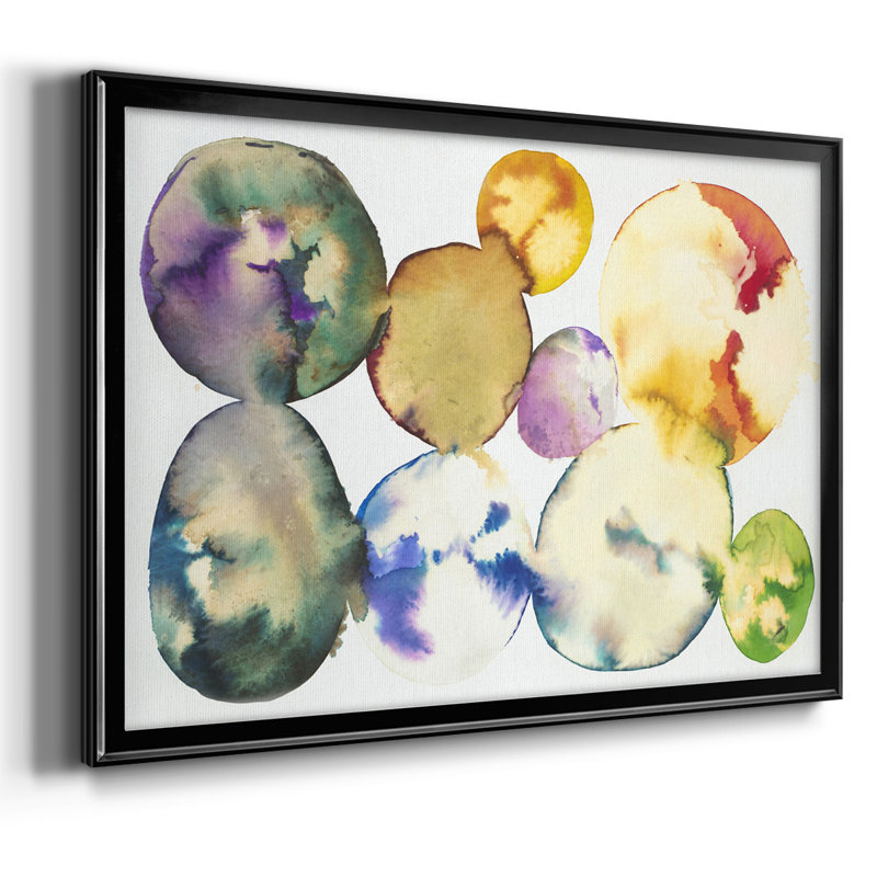 Gumball - Reproduction de photo sur toile, H 30 po x l 44 po x P 1,5 po, Noir