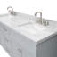 Ensemble de meuble-lavabo double 73 po Hamlet-60199496
