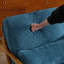 Fauteuil en chenille Mid-Century-134099073