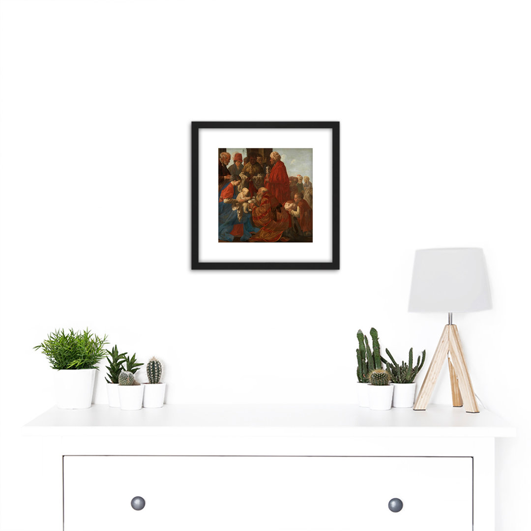 Ter Brugghen Adoration of the Kings by Hendrick ter Brugghen - Picture Frame Painting