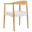 Chaise avec accoudoirs en cuir Thanusan-988202871-988202873