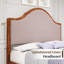 Farmhouse Solid Wood Bed Frame-631856846-631856837