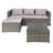 Oxley 3 - Person Patio Conversation Set with Cushions-1655596328