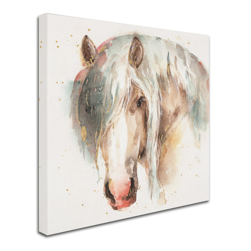 «Farm Friends VI» par Lisa Audit, reproduction sur toile, H 14 po x l 14 po x P 2 po