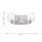 Lochdale Bathroom Bedroom Wall Fixture With Clear Ribbed Shade-112738024-112738025-112738029