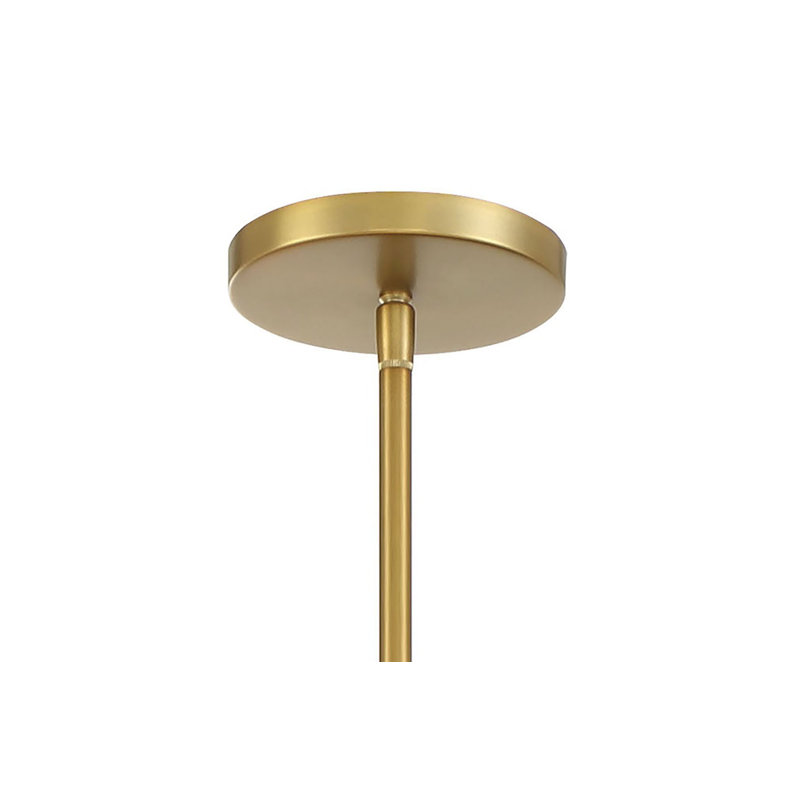 Luminaire suspendu en laiton doux Beachcrest Home ™ Bohannan